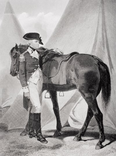 Retrato de Anthony Wayne (1745-96) de Alonzo Chappel
